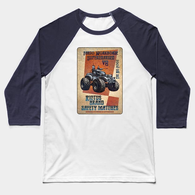 Rictus Brand Matches Baseball T-Shirt by ChetArt